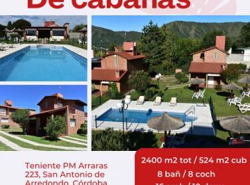 Casa de 16 ambientes, San Antonio de Arredondo · Complejo en Venta, Inversion Turistica Consolidada.