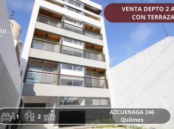 Departamento de 2 ambientes, Quilmes · Venta Departamento 2 Amb con Balcón y Terraza - Quilmes