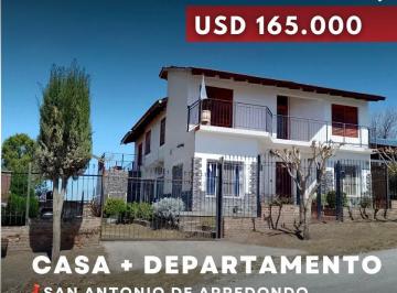 Casa · 400m² · 8 Ambientes · 1 Cochera · Venta Casa y Departamento en San Antonio de Arredondo con Vista a Las Sierras y Pileta