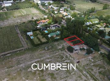 Terreno · 562m² · Lotes en Venta en El Toledano Norte Al 500, San Rafael | Cumbrein