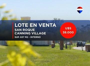 Terreno · 637m² · Lote en Venta San Roque Canning Village Interno