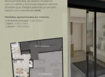 Departamento · 33m² · 1 Ambiente · Se Vende Departamento Monoambiente de Pozo!