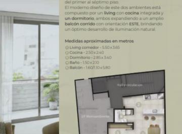 Departamento · 50m² · 2 Ambientes · Se Vende Dos Amb, de Pozo! (Rio Grande 191, Caba)