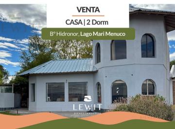 Casa · 155m² · 4 Ambientes · Venta Casa 2 Dorm. con Garage y Quincho en El Lago Mari Menuco Bº Club Hidronor