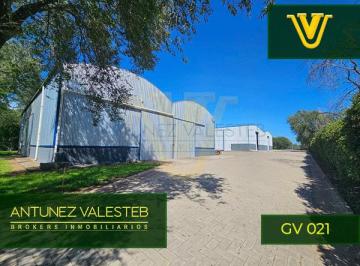Bodega-Galpón , Mi Granja · Vendo Excelente Predio con 4 Naves Industriales 1700 m² en Terreno de 9000 m² (Gv 021)