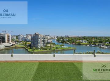 Vista desde la terraza · Venta Alquiler Departamento 4 Ambientes con Dependencia Vista Al Rio Vilago Nordelta