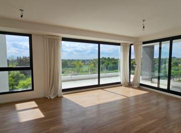 Living · Venta con Renta Departamento 4 Ambientes a Estrenar en Barrio Puerto Escondido Nordelta