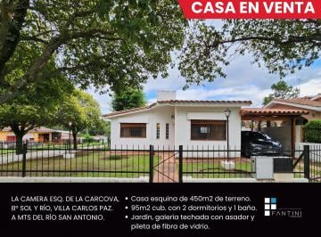 Casa de 3 ambientes, Villa Carlos Paz · Venta Casa en Villa Carlos Paz. Amoblada. 2 Dorm. Pileta. Cochera. Sol y Rio