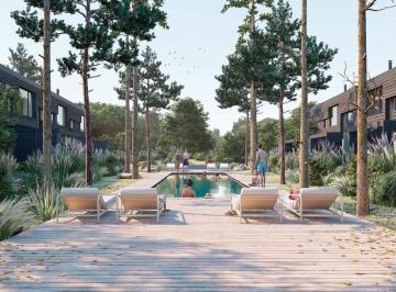 Departamento · 86m² · 3 Ambientes · 1 Cochera · Maderos en La Barra – Casas de 2 y 3 Dorm. con Jardín, Parrillero y Amenities, a Pasos del Mar