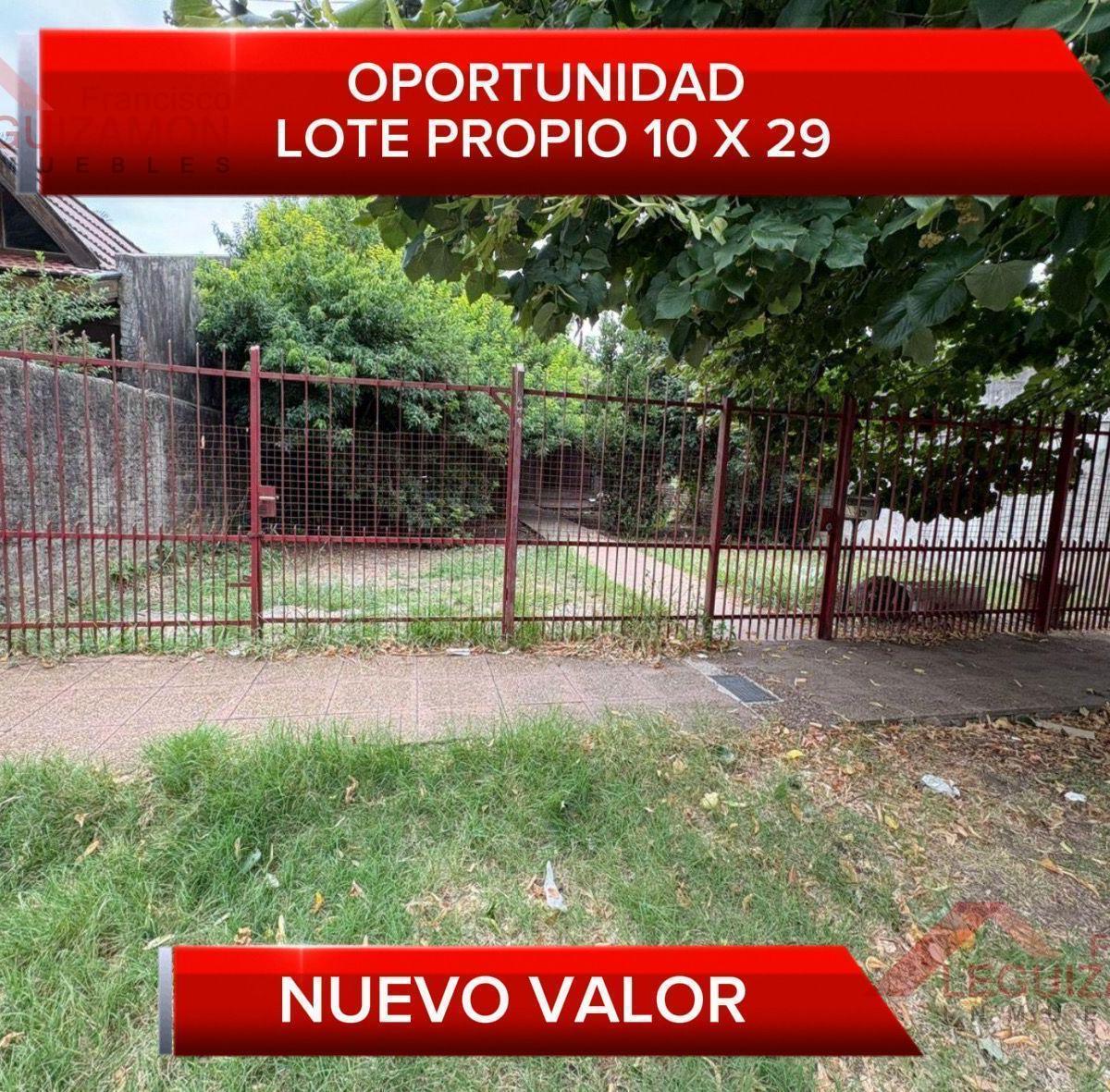 (leg-1774) Adrian DE Rosario Luna al 800 - Lote 298m2 - Oportunidad