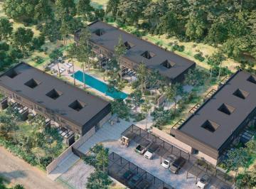 Departamento · 116m² · 4 Ambientes · 1 Cochera · Maderos en La Barra – Casas de 2 y 3 Dorm. con Jardín, Parrillero y Amenities, a Pasos del Mar