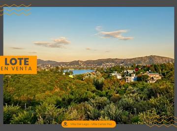Terreno · 739m² · Lote en Venta en Villa del Lago - Villa Carlos Paz - 700 m² con Vista