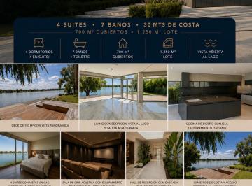 Casa de 8 ambientes, Tigre · Casa en Nordelta Castores Laguna Central