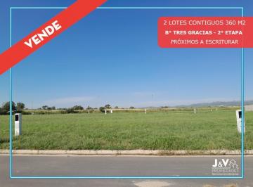 Terreno · 360m² · Venta | 2 Lotes Contiguos 360 m² - B° Tres Gracias, 2° Etapa