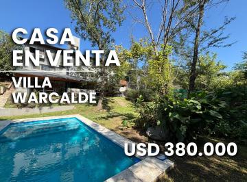 Casa · 336m² · 8 Ambientes · 1 Cochera · Villa Warcalde La Arboleda Casa en Venta 3 Dorm. Escritorio