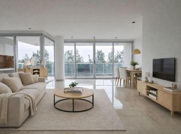 Departamento · 140m² · 4 Ambientes · 1 Cochera · Venta Departamento Semi Piso 3 Dorm. con Balcón y Amenities en Fisherton View