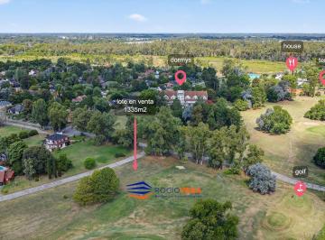 Terreno · 1334m² · Lote a La Venta en Country Boca Raton, Pilar 100