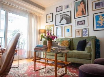 Departamento · 90m² · 4 Ambientes · Alquiler – Departamento 5 Ambientes Amoblado en Recoleta