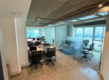 Oficina comercial · 170m² · 1 Ambiente · 2 Cocheras · Alquiler Esplendida Oficina 170 M.2 - Todo Luz - Bellini Esmeralda - Retiro