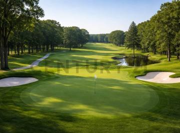 Terreno · 1376m² · Venta Lote con Vista Al Golf - Barrio Golf, Villa de Campo Tres Pinos, General Rodriguez - Acepta Pe