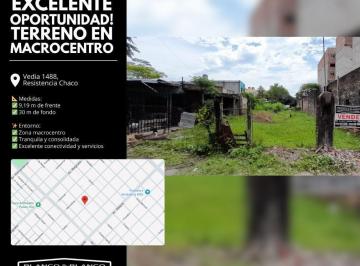 Terreno · 275m² · ¡Excelente Oportunidad! Terreno en Venta - Calle Vedia 1488