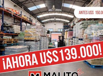 Bodega-Galpón · 230m² · Venta de Galpón 230 m² con Oficina
