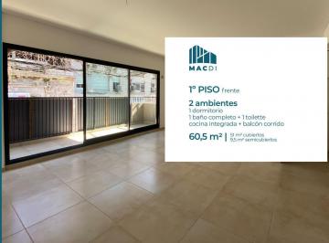 Departamento · 51m² · 2 Ambientes · Excelente Departamento 2 Ambientes a Estrenar en Venta en Boedo