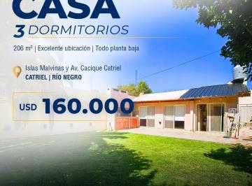 YPR-YPR-130_2 · Casa en Venta 3 Dorm | Catriel Rio Negro