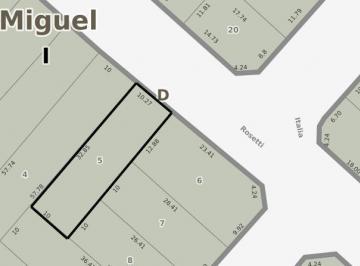 Terreno · 330m² · Venta Lote 330 m San Miguel - Acepta Permuta