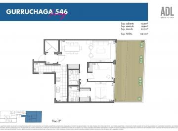 Departamento · 75m² · 3 Ambientes · Venta Departamento 3 Ambientes en Villa Crespo en Construcción - Financiación