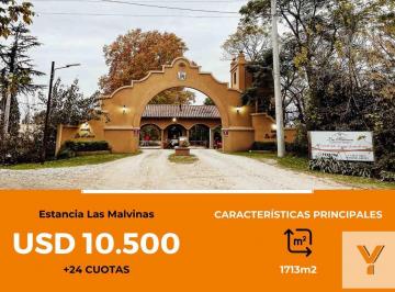 Terreno · 1713m² · Terreno en Venta - 1.713 m² - Estancia Las Malvinas, Coronel Brandsen [financiado]