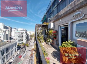 Departamento · 150m² · 3 Ambientes · Semipiso con Balcón Terraza - Esquina Av Martin Garcia