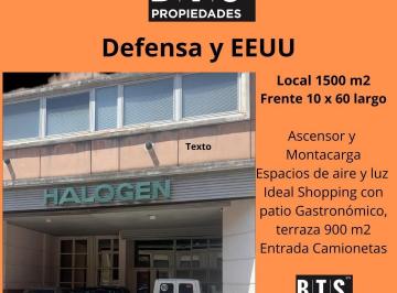 Local comercial · 1600m² · 4 Cocheras · Local en Alquiler en San Telmo, Capital Federal, Buenos Aires