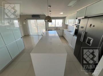 Departamento · 202m² · 5 Ambientes · 2 Cocheras · Departamento Alquiler Santa Genoveva, 2 Dorm., 3 Baños, Balcón, Parrilla y Cocheras