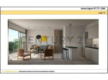 Departamento · 32m² · 1 Ambiente · Venta Monoambiente - Almagro