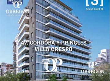 Departamento · 45m² · 2 Ambientes · Venta 2 Ambientes 49 m Suite / Balcón / Amenities Premium - Villa Crespo Entrega Mayo 2026