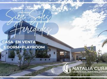 Casa · 298m² · 6 Ambientes · 2 Cocheras · Maravillosa Casa en 7 Soles