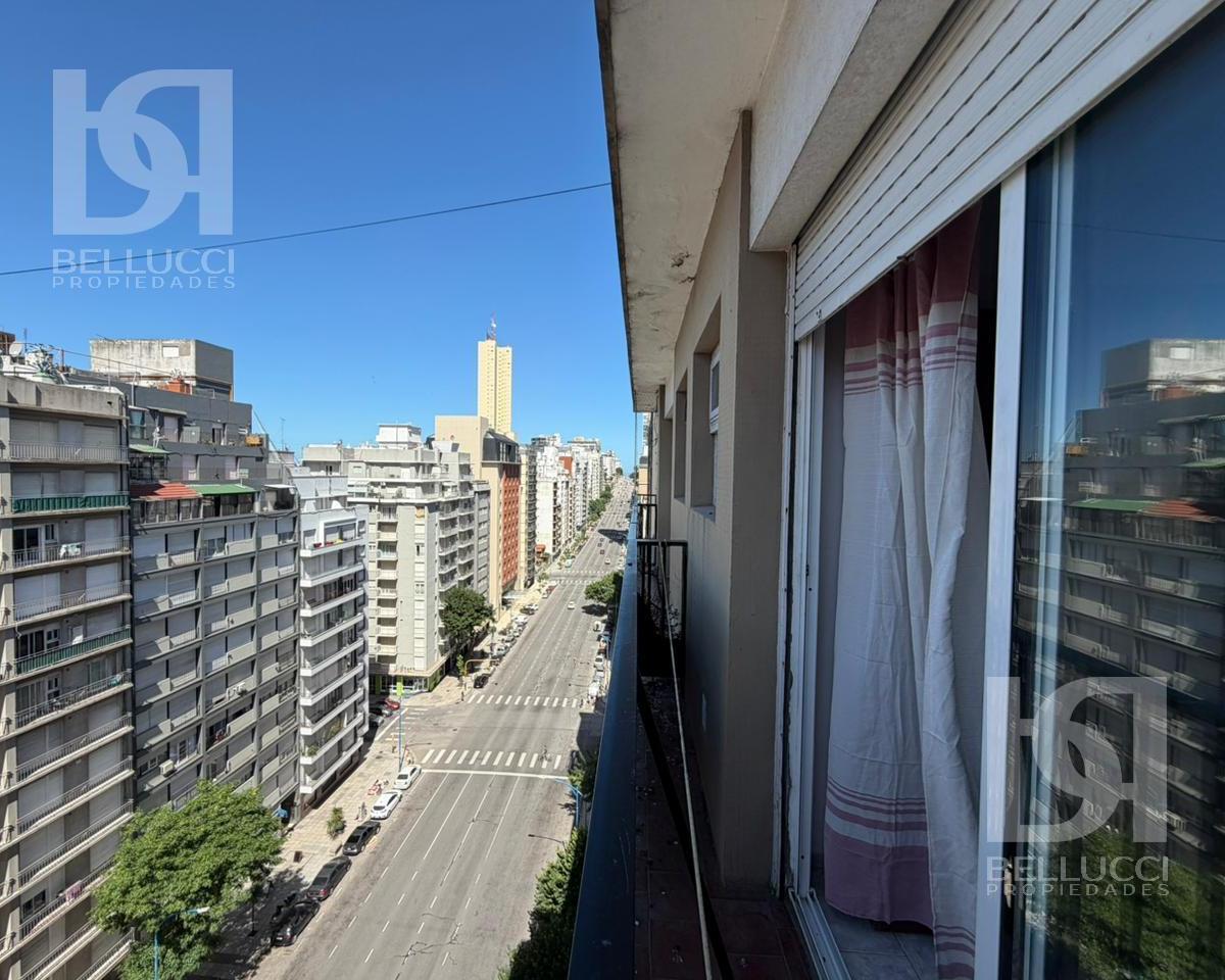 Depto 1 amb, 30m² en Macrocentro con balcón