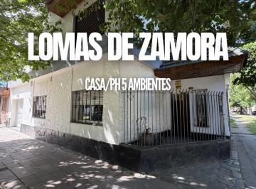 PH · 120m² · 4 Ambientes · 1 Cochera · Casa PH en Venta en Lomas de Zamora - 4 Ambientes