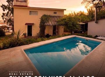 Casa · 200m² · 6 Ambientes · 1 Cochera · Venta Gran Chalet de 3 Dorm. con Piscina Barrio Las Vertientes – Villa Carlos Paz