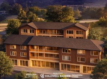 Departamento · 40m² · 1 Ambiente · Venta Desarrollo Lawen Monoambiente con Vista Al Lago y Jardín 1f – Uf06 La Cumbre Bariloche