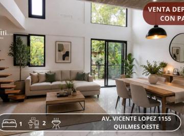 PH de 2 ambientes, Quilmes · Venta/financia Depto/ph 2 Ambientes con Patio y Balcón a Estrenar - Quilmes Oeste