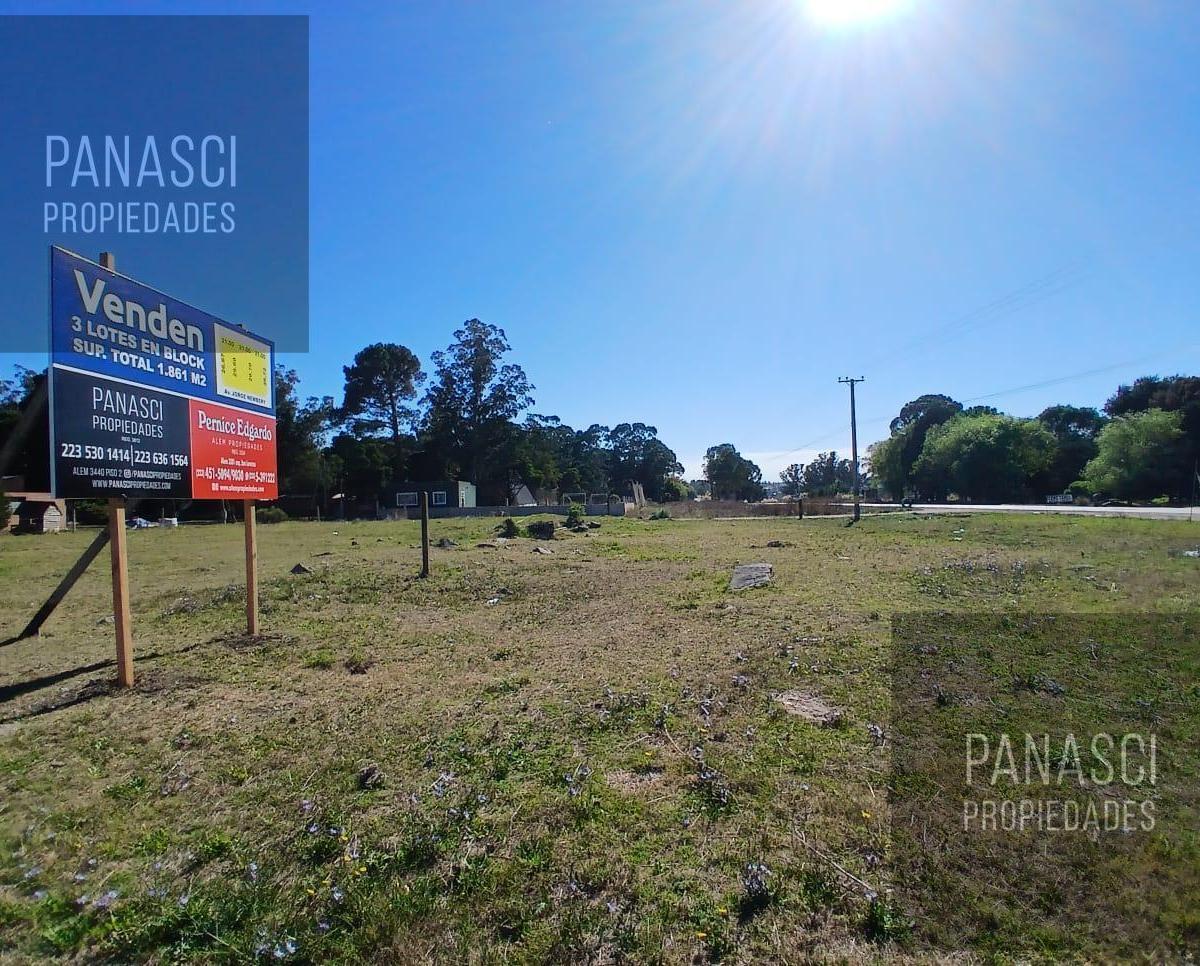 Venta | 3 Lotes en Block, Av. Jorge Newbery