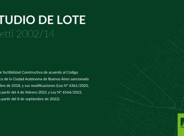 Terreno · 152m² · Terreno, Lote Doble Frente en |venta, Villa Urquiza