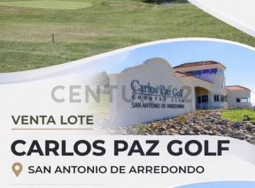 Terreno · 815m² · Lote en Carlos Paz Country Club Etapa I