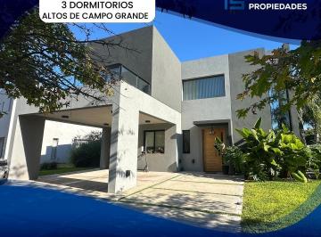 Casa · 200m² · 4 Ambientes · 4 Cocheras · Altos de Campo Grande Casa en Venta Cuan Propiedades