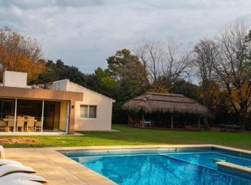 Quinta vacacional · 90m² · 3 Ambientes · 5 Cocheras · Alquiler Anual El Remanso Exaltacion de La Cruz 3amb C/pilet