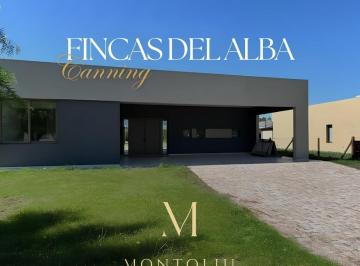 Casa · 193m² · 4 Ambientes · 6 Cocheras · Casa en Venta, Fincas del Alba - Apta Credito Hipotecario