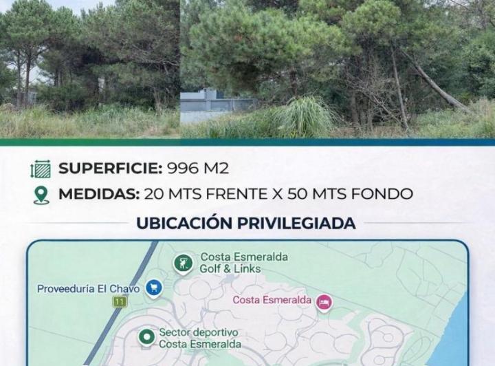 Terreno · 996m²