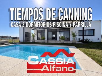 Casa · 150m² · 4 Ambientes · 3 Cocheras · Casa 4 Ambientes a Estrenar, Impecable Estado en Barrio Cerrado